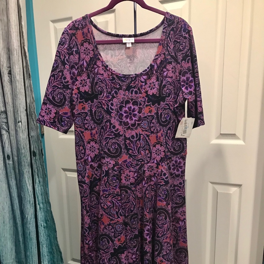 LuLaRoe Nicole dress NWT size 3X